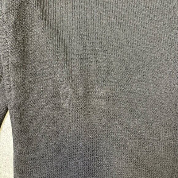 ST. JOHN Evening by Marie Gray Vintage Black Knit Santana Pants Size 4*High Rise - Picture 4 of 6